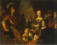 Eeckhout Gerbrandt Jansz van den Coriolanuss Mother and Wife Begging Him to Spare Rome - Hermitage